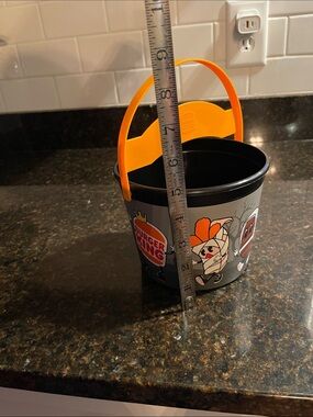 Burger King  Handle Halloween Treat Boo Bucket